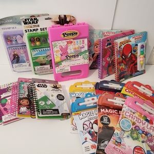 Activity Games, stamp set, coloring